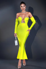 Alyia Strapless Occasional Dress-Limited Edition