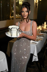 ALLURE SPARKLE MAXI DRESS