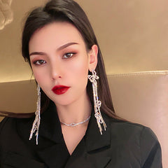 Damen Earrings Exaggerated Ear Jewelry