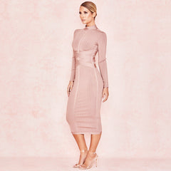 Aeila Elegant Bandage Dress