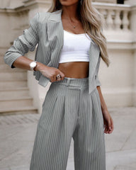AEIRA ELEGANT JACKET AND PANTS