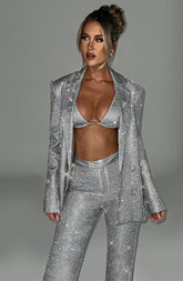 Alyia Sparkling Elegant Party Set Dress