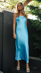 Becca Elastic Knit Maxi Dress