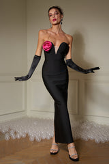 Celika Strapless Maxi Dress