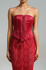 Athena Lace Cutout Mesh Dress