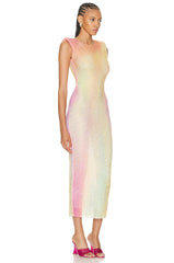 Alyia Diamond Maxi Elegant Dress