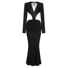 Alyia Backless Gown Dress