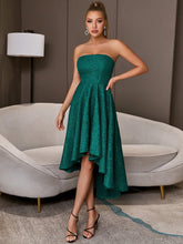 CHIC STRAPLESS ELEGANT PARTY DRESS