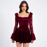 REILA MINI RED DRESS