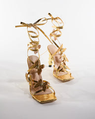 Aspen Butterfly Lace Up Sandals