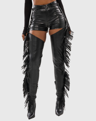 Babar Fringe Chap Boots