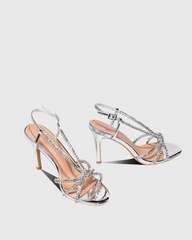 Bernice Rhinestone Strap Sandals