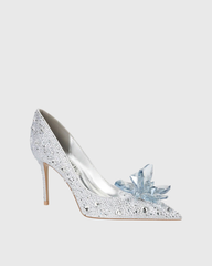 Cinderella's Silver Crystal Heels
