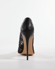 Denver Lace Pumps In Black