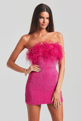 Airy Fashion Tassel Sheath Dress