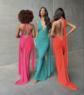 Selika Backless Multi-Way Gown Dress