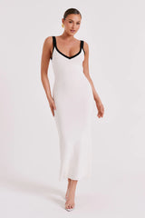 Vacy Knitted Split Dress