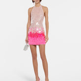 Allure Sparkle Elegant Mini Dress