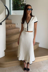 Chic Zena Knit Slim Fit High Waist Dress