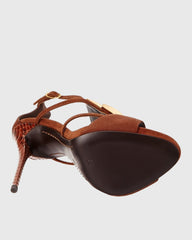 Pia Velvet Seashell Heels