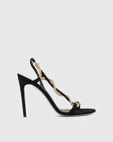 Zoie Rhinestone Snake Enwind Sandals