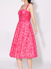Lace Sweetheart Neck Cami Dress