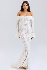 AEILA VINTAGE LACE MAXI DRESS