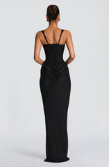Elerna Maxi dress-Black