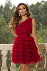 Athe One-Shoulder Sleeveless Dress