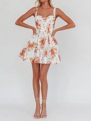 Tie-Front Mini Cami Dress