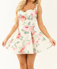 Tie-Front Mini Cami Dress