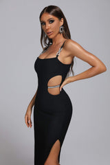 Diamond Elegant Bandage Suspender Dress