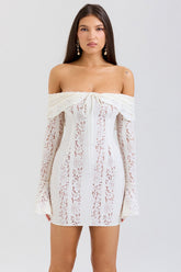 AEILA LACE MINI-WHITE