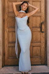 CASSIA CORSET MAXI DRESS