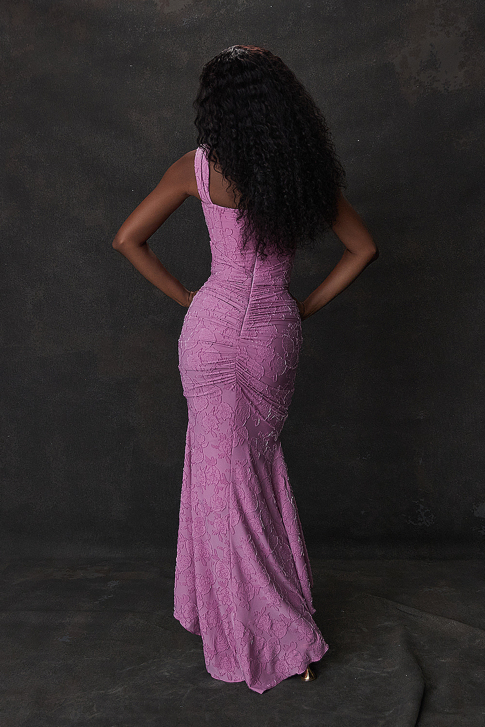 Alyia Vintage Cream Maxi Dress