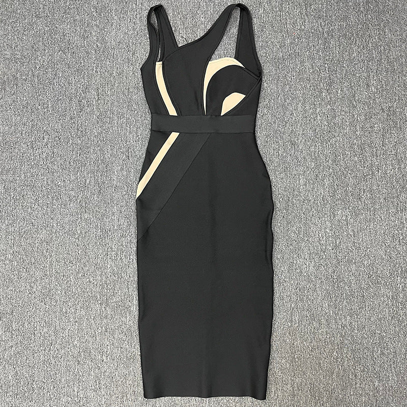 Alyia Mesh Bandage Dress