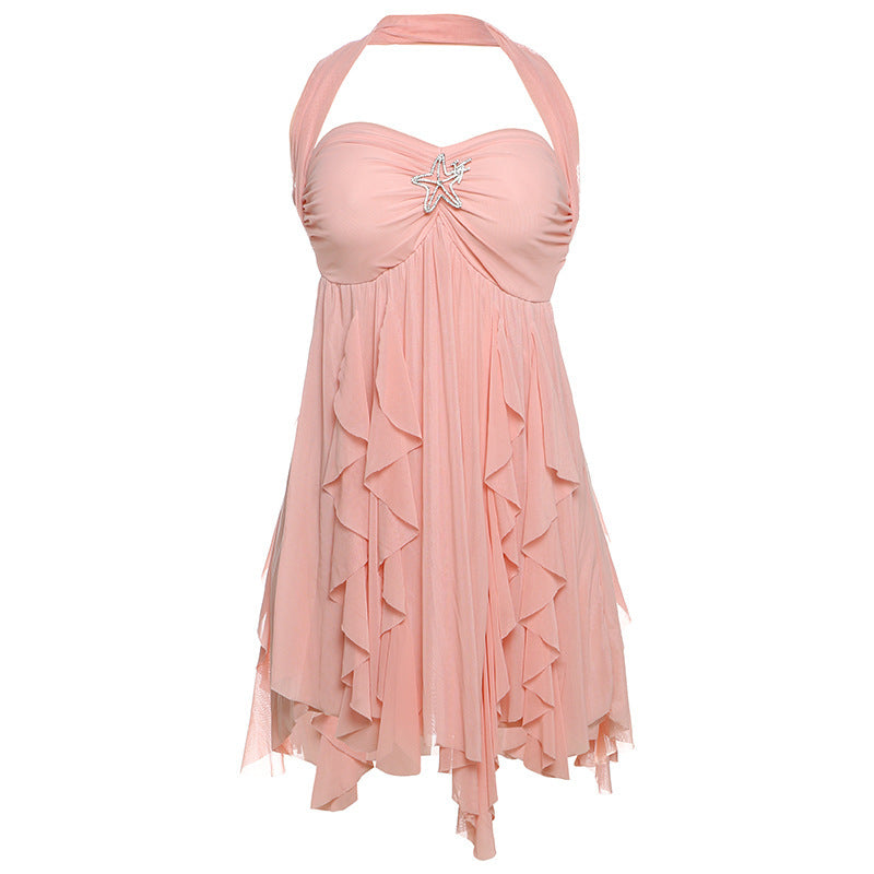 Halter Mini Season Dress
