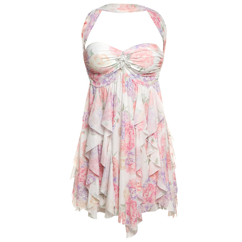 Halter Mini Season Dress