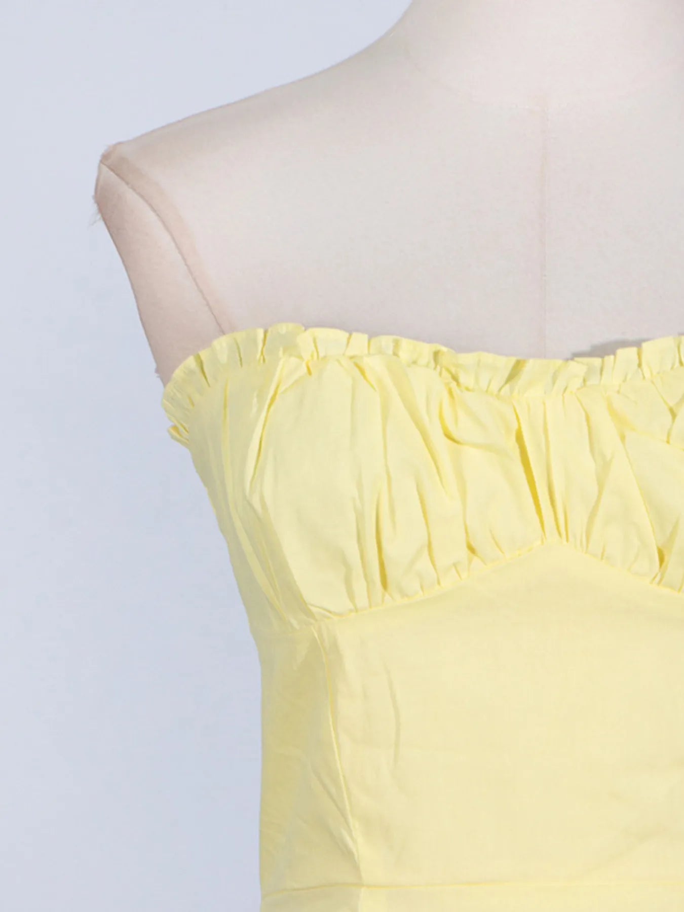 Slit Sleeveless Zip Back Midi Dress