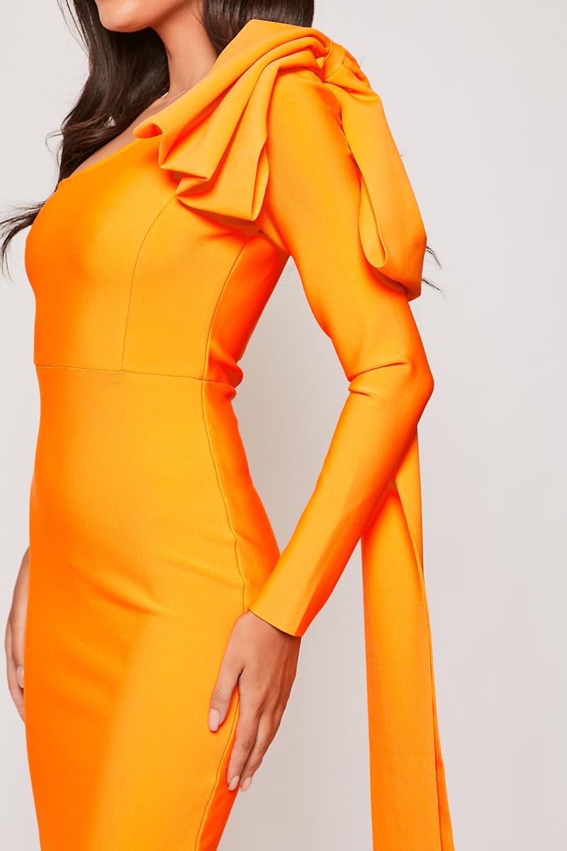 Ayla  One-Shoulder Bandage Dress