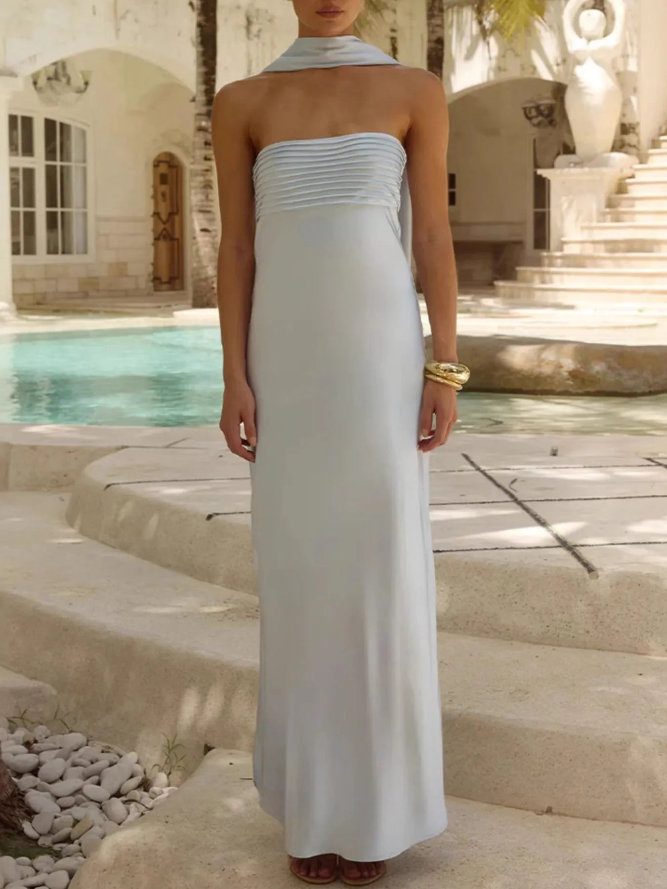 Tube Mermaid Maxi Dress