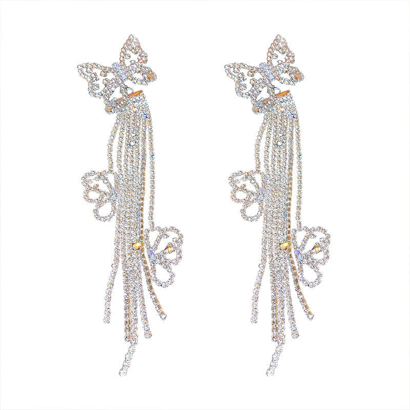Damen Earrings Exaggerated Ear Jewelry