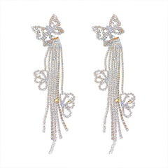 Damen Earrings Exaggerated Ear Jewelry