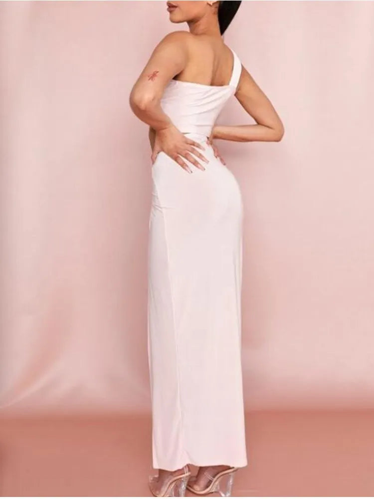 Split Long Skirts Two Piece Summer Set Dress