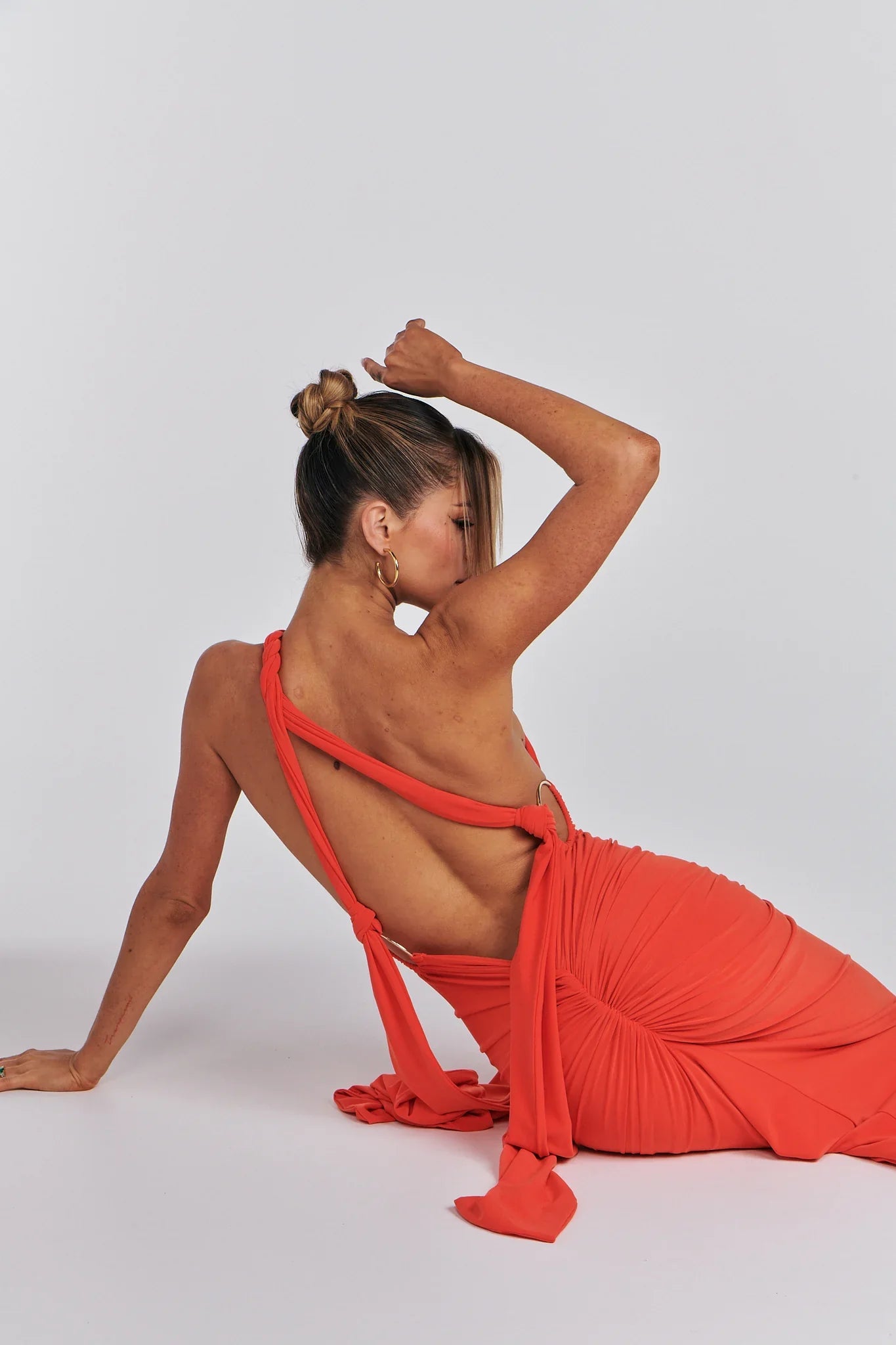 Selika Backless Multi-Way Gown Dress