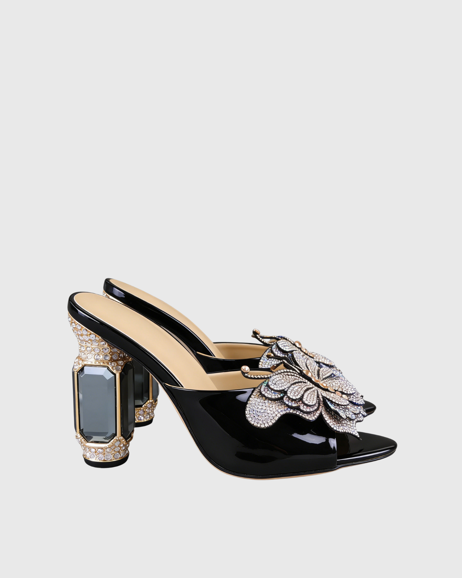 Blythe Rhinestone Rhinestone Gem Heels