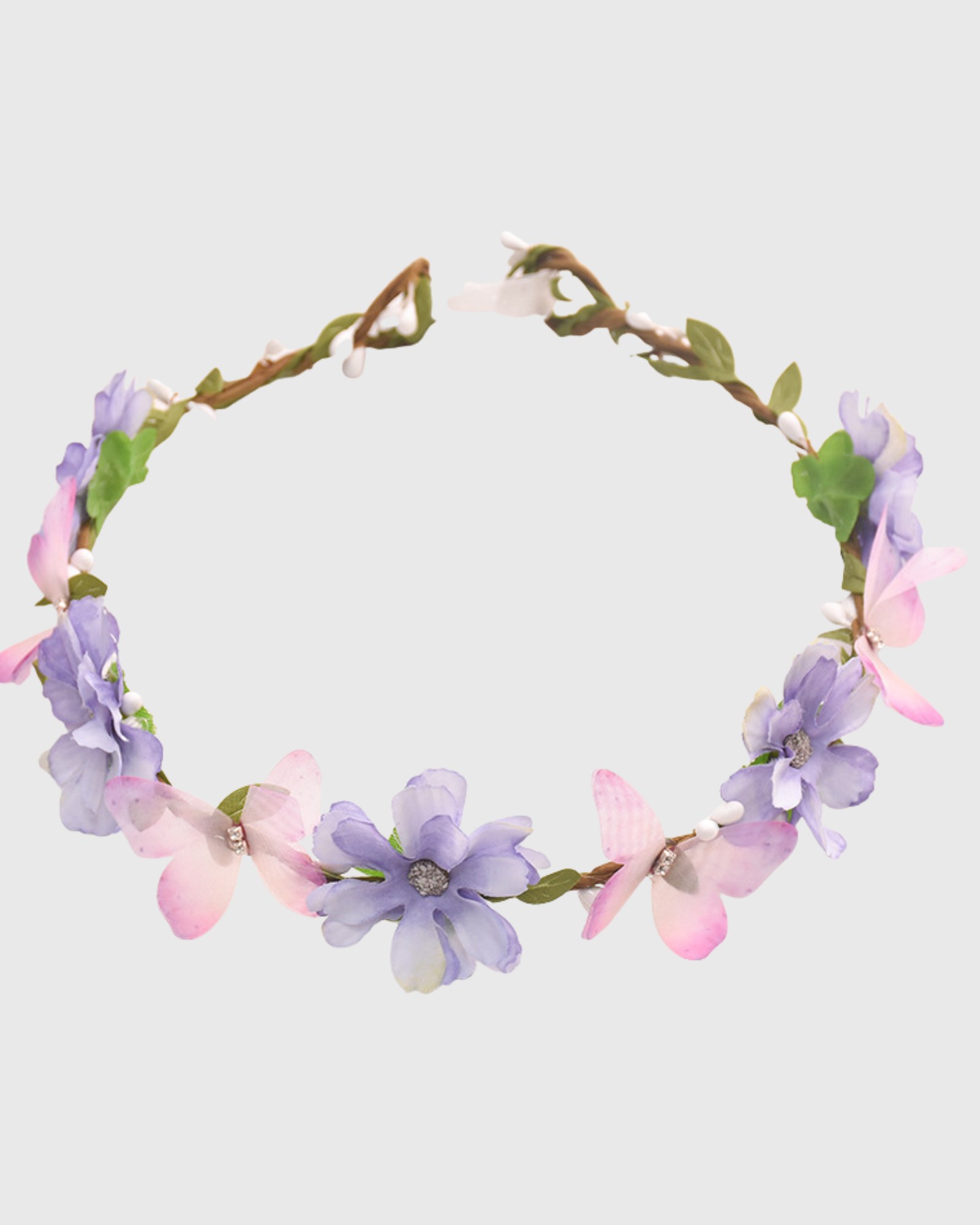 Flower & Butterfly Headband