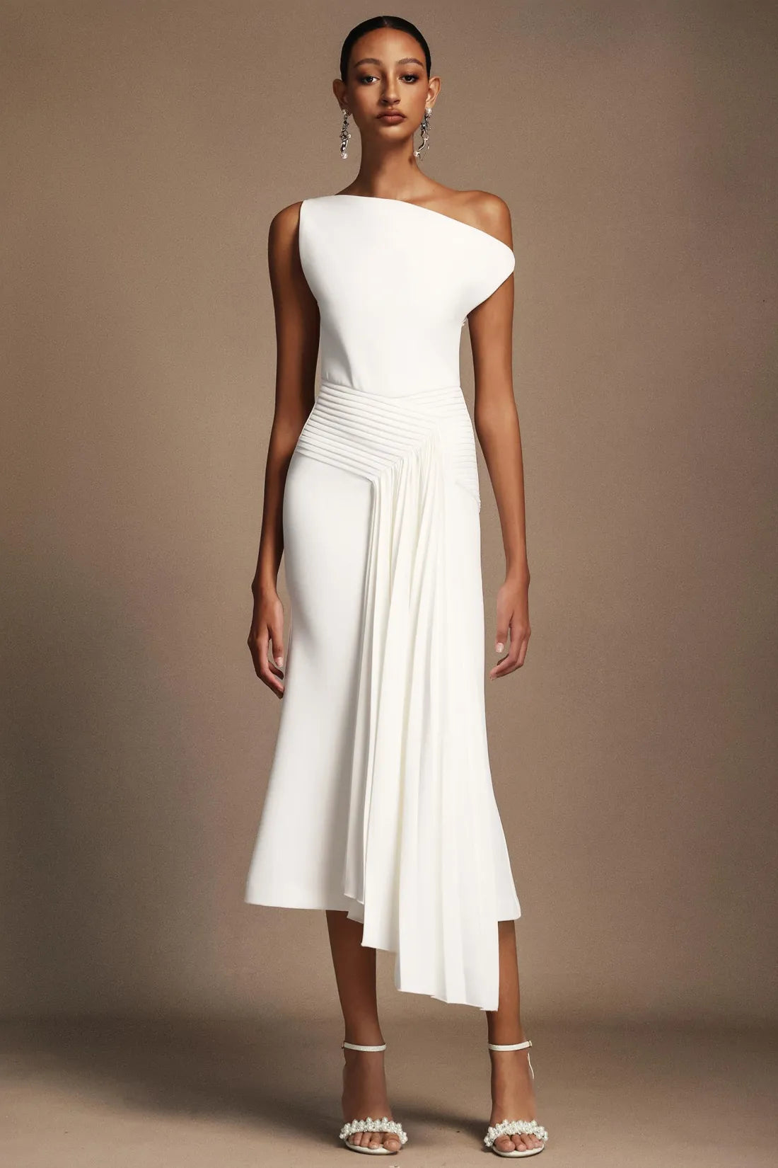 Jekia One shoulder Maxi Dress