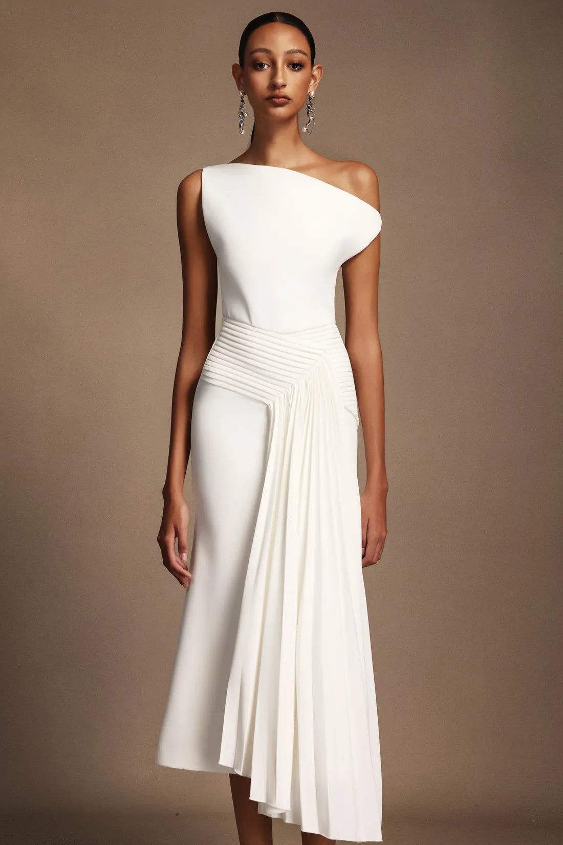 Jekia One shoulder Maxi Dress