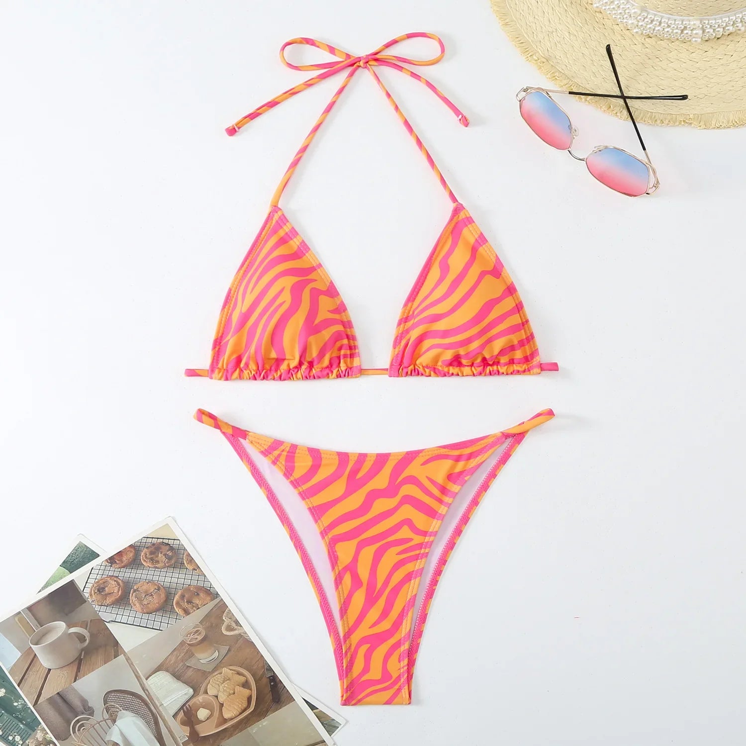 Flower Print Swimsuit